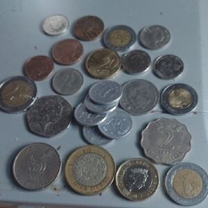 Assorted Coins Collection(Copper&Silver& Foreign)